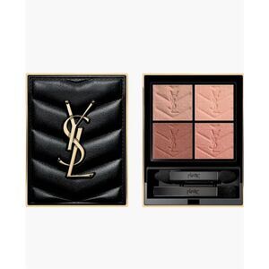 YSL Yves Saint Laurent  Couture Eyeshadow Palette Mini gold Black Faux Leather C